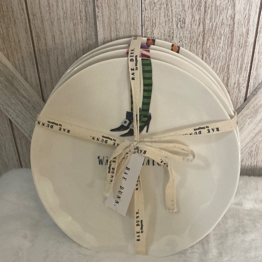 Rae Dunn Witch Feet Salad Plates
